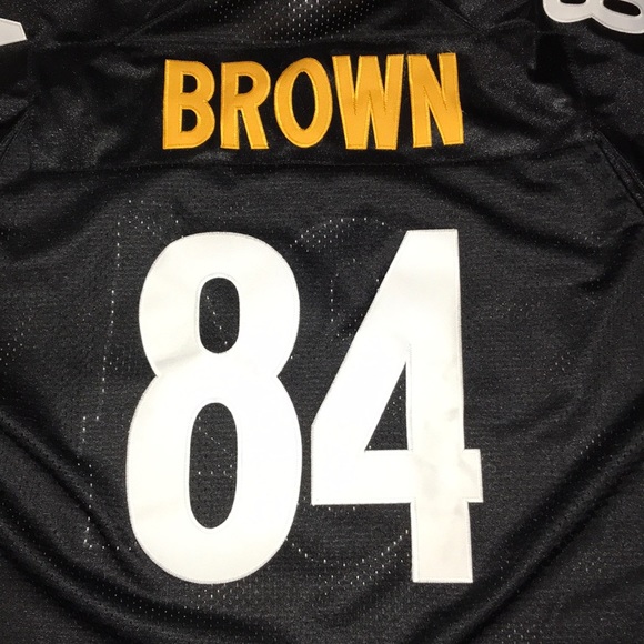 Men’s Steelers Brown Jersey - Picture 6 of 9